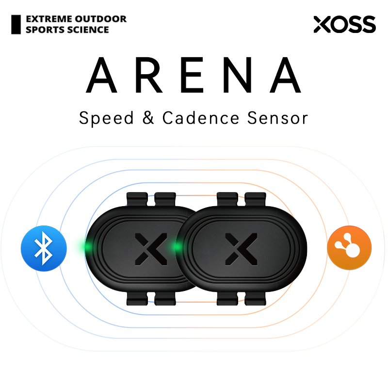 Cycling Cadence Sensor Bluetooth Ant - XOSS ARENA Czujnik prędkości i kadencji