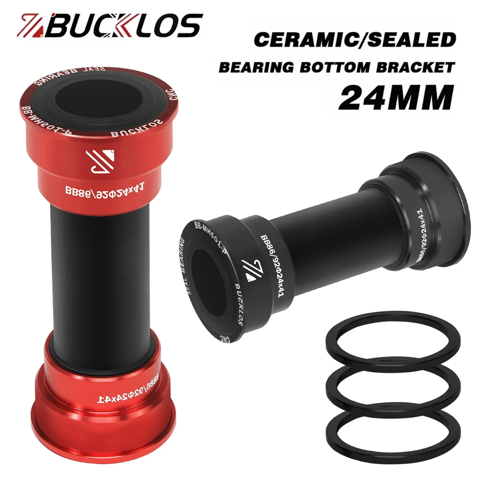 Ceramic Bearing Bottom Bracket Bb86 - BUCKLOS BB86 92 suport Mtb rower