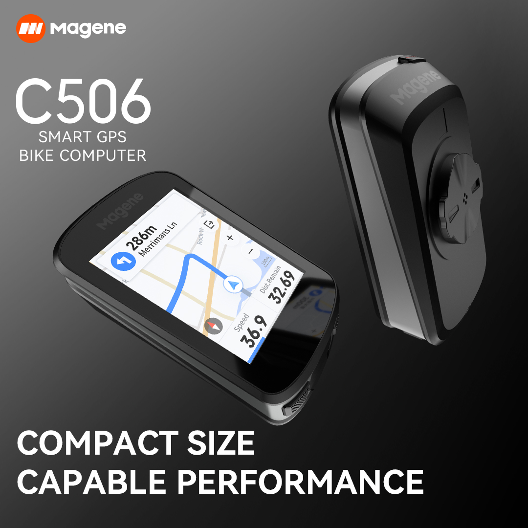Bike Computer Gps Navigation Map - Komputer rowerowy Magene C506 GPS Nawigacja