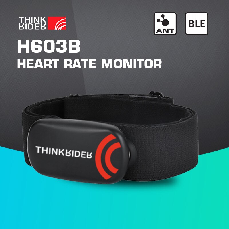 Heart Rate Monitor Chest Strap Ant+ - Monitor pracy serca ThinkRider Pasek na