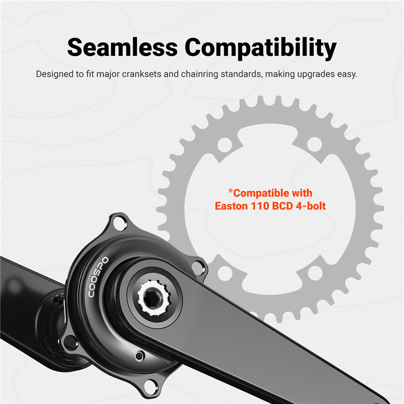 COOSPO Nowy Miernik Mocy Rower – Spider Power Meter 110 Bcd recenzja i cena
