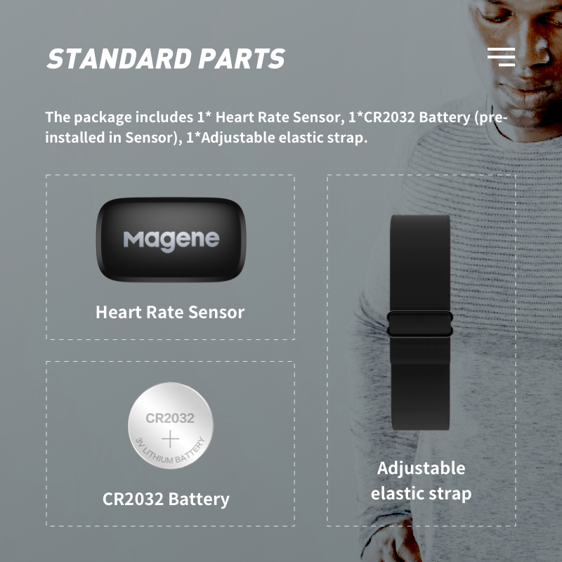 Magene H64 Monitor pracy serca – Heart Rate Monitor Chest Strap Ant+ recenzja i cena