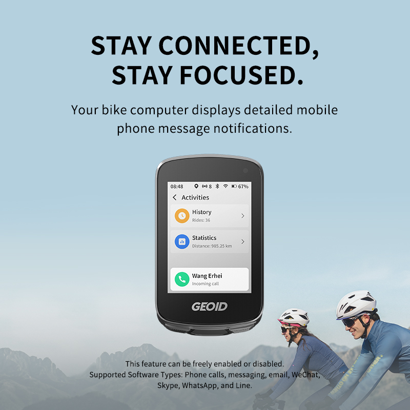 Komputer rowerowy GEOID CC700  – Bike Computer Gps Navigation Map recenzja i cena