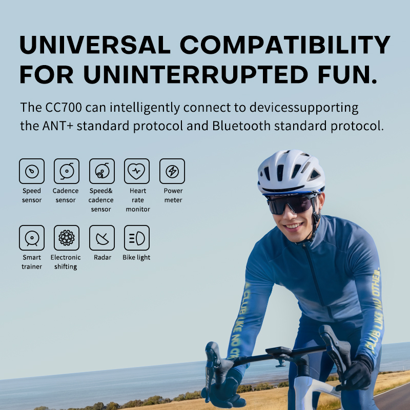 Komputer rowerowy GEOID CC700  – Bike Computer Gps Navigation Map recenzja i cena