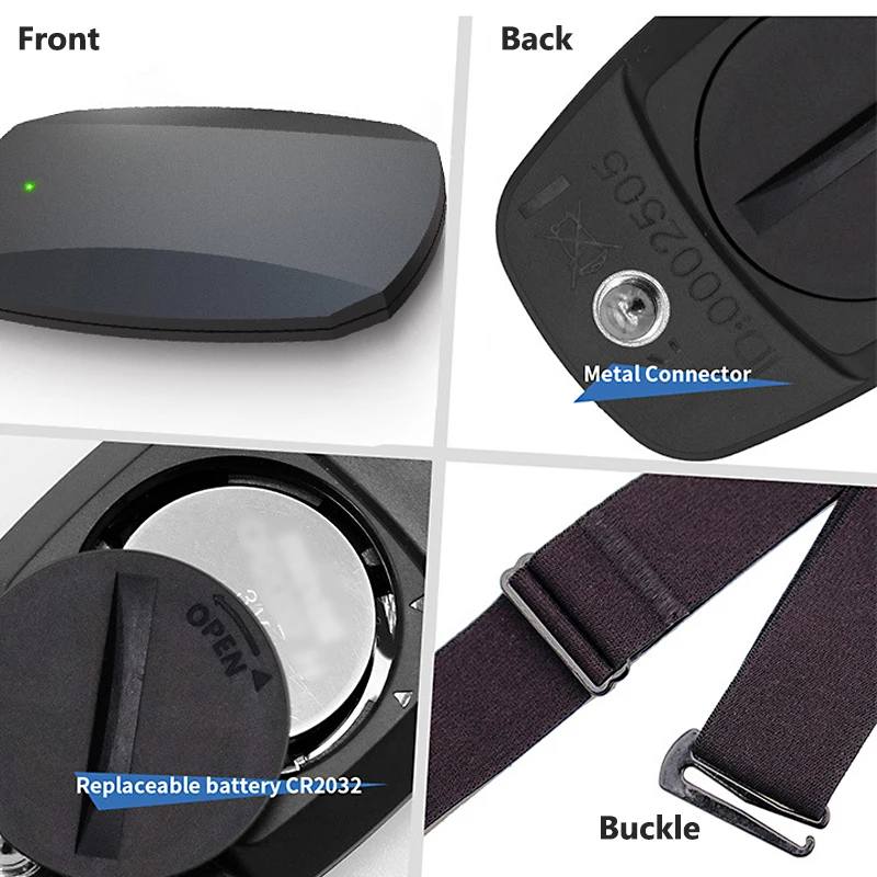 Piersiowy pulsometr Bluetooth  – Heart Rate Monitor Chest Strap Ant+ recenzja i cena
