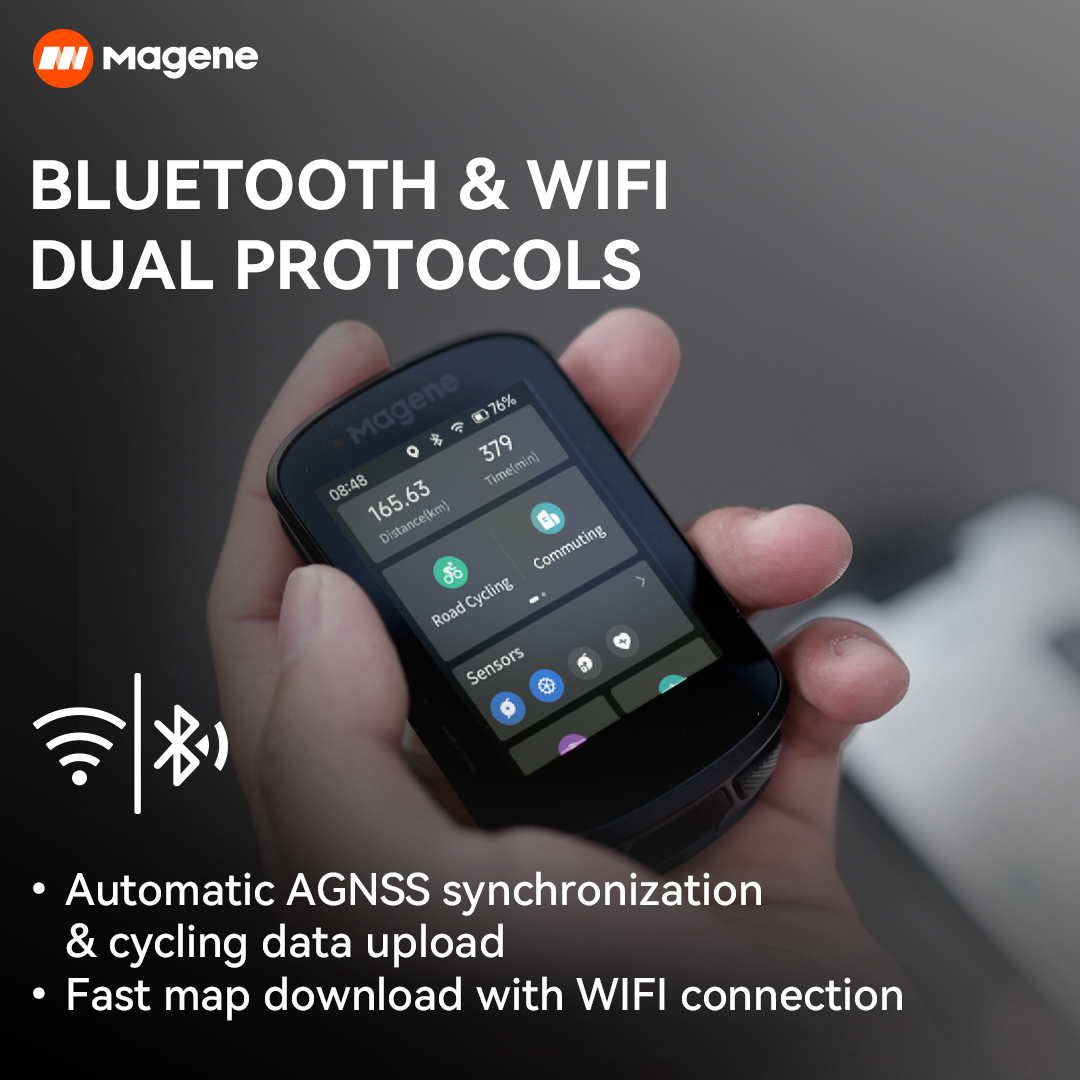 Komputer rowerowy Magene C506  – Bike Computer Gps Navigation Map recenzja i cena