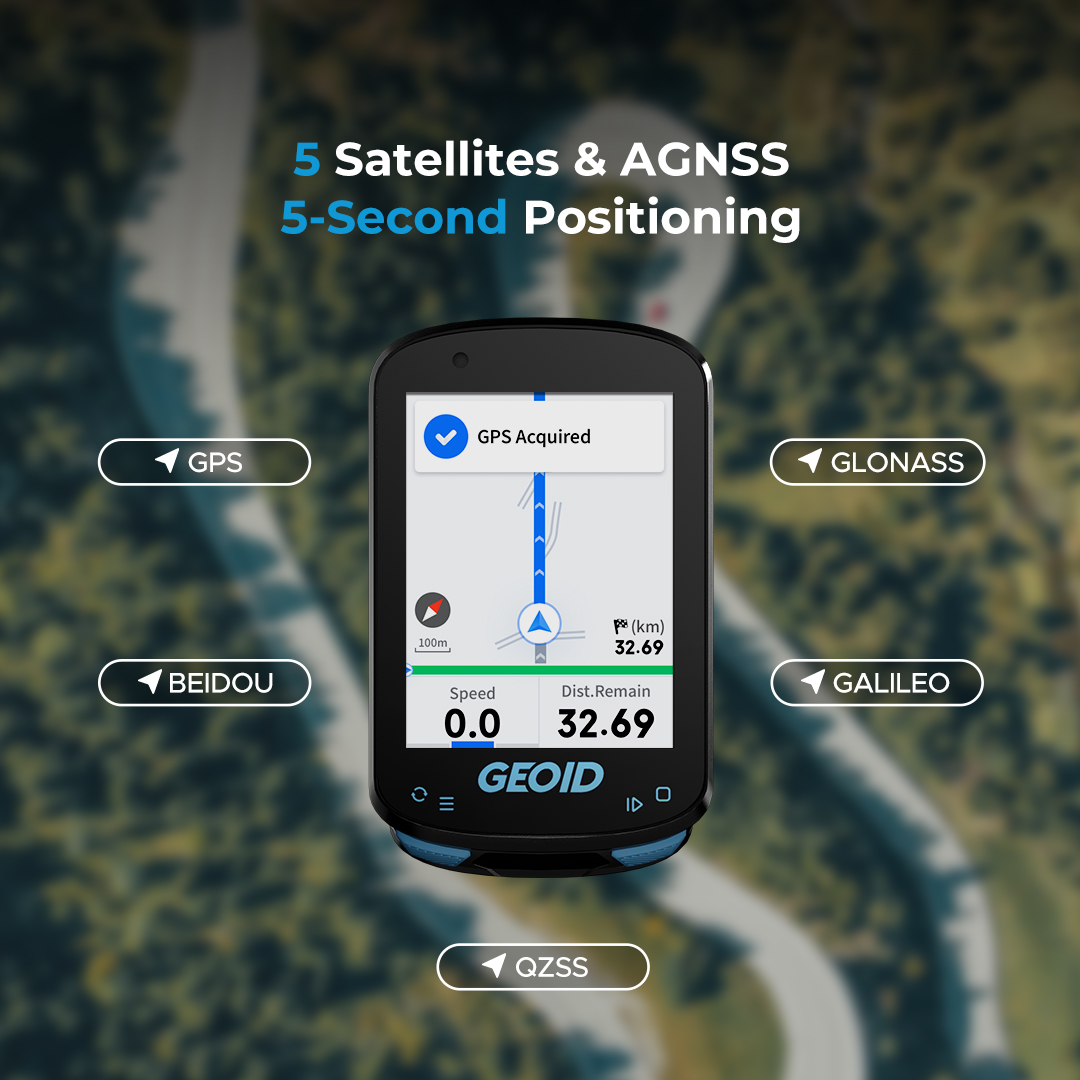 GEOID CC600 Nawigacja po trasa – Bike Computer Gps Navigation Map recenzja i cena