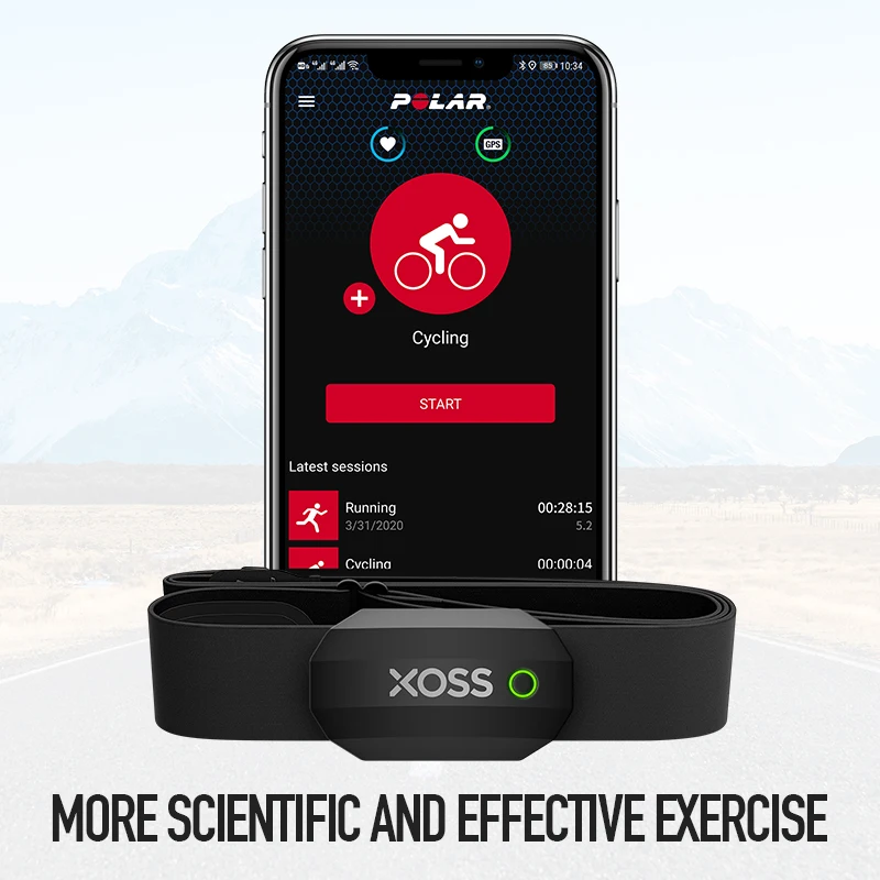 XOSS X2 Pasek Piersiowy do Pom – Heart Rate Monitor Chest Strap Ant+ recenzja i cena