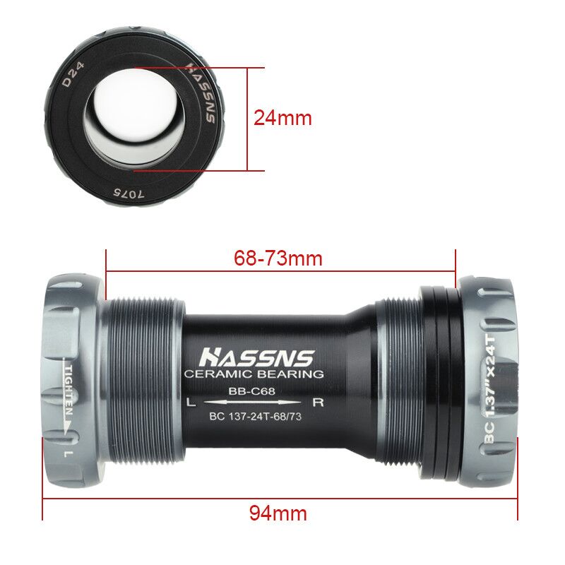 HASSNS wspornik dolny roweru B – Ceramic Bearing Bottom Bracket Bb86 recenzja i cena