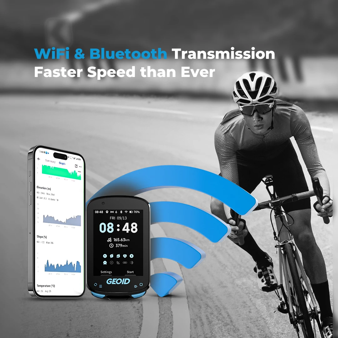 Geoid CC600 komputer rowerowy  – Bike Computer Gps Navigation Map recenzja i cena